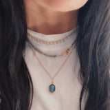 Collier Anima Labradorite