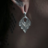 Boucles d'oreilles Sirius argent
