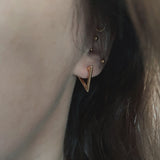 Boucles d'oreilles Delta