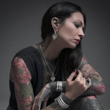 Boucles d'oreilles Sirius argent